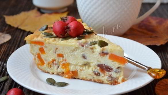 ШАГ 12. творожная запеканка с яблоком и тыквой