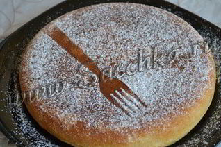 Творожная запеканка со сгущенкой