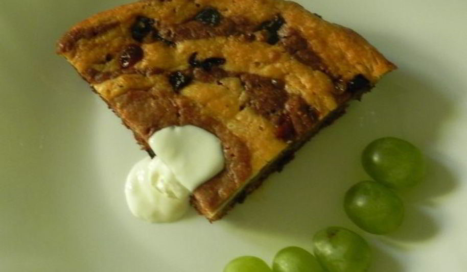 Рецепт творожная запеканка зебра