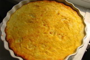 Творожно-апельсиновая запеканка