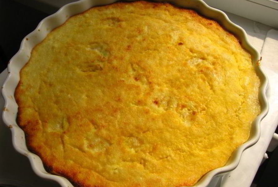 Творожно-апельсиновая запеканка