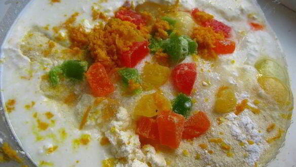 ШАГ 2. творожно-апельсиновая запеканка