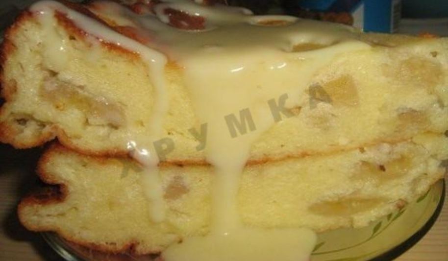 Рецепт творожно-банановая запеканка