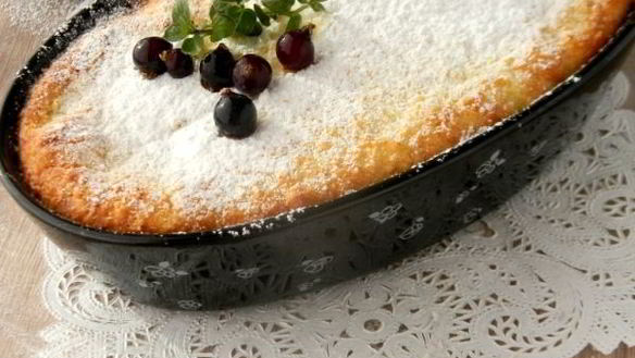 ШАГ 17. творожно-кокосовая запеканка с ягодами