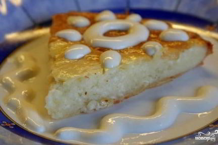 Творожно-лимонная запеканка