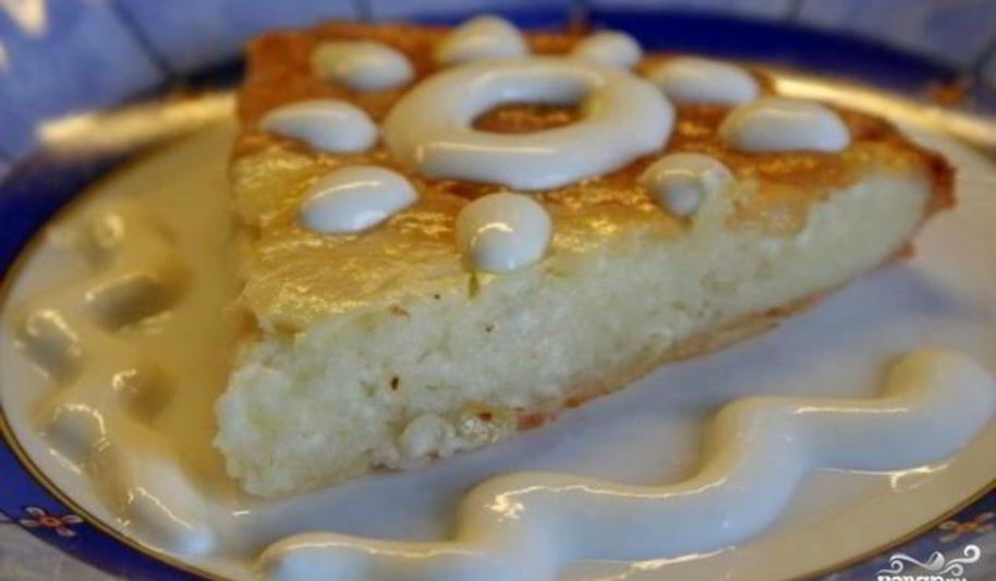 Рецепт творожно-лимонная запеканка