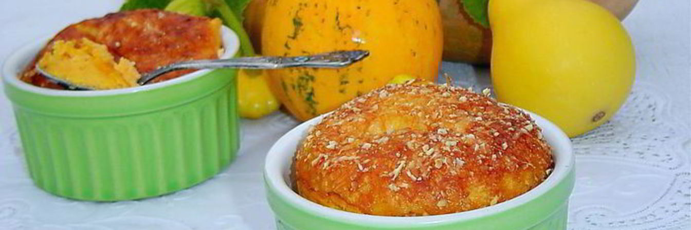 Тыквенная запеканка с миндалем