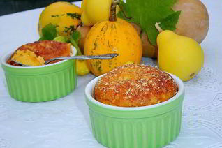 Тыквенная запеканка с миндалем