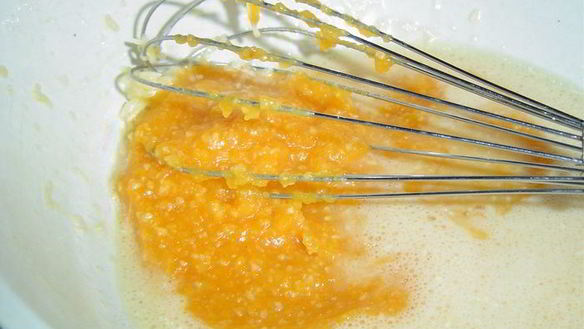 ШАГ 5. тыквенная запеканка с миндалем