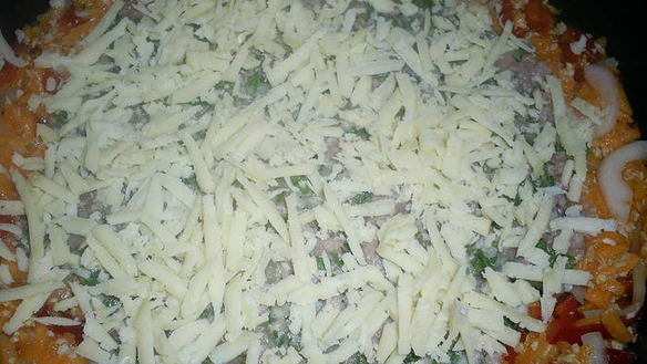 ШАГ 6. тыквенная запеканка с мясом