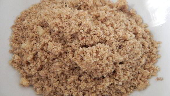 ШАГ 2. тыквенно-банановая запеканка под ореховой крошкой