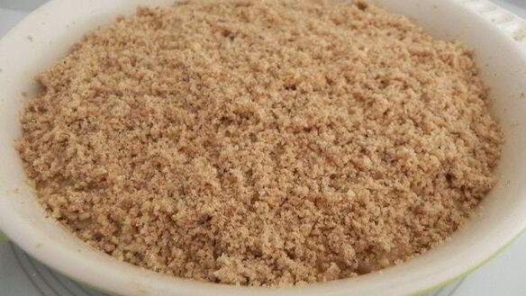 ШАГ 6. тыквенно-банановая запеканка под ореховой крошкой