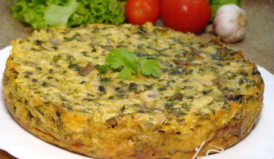 Рецепт весенняя кабачковая запеканка