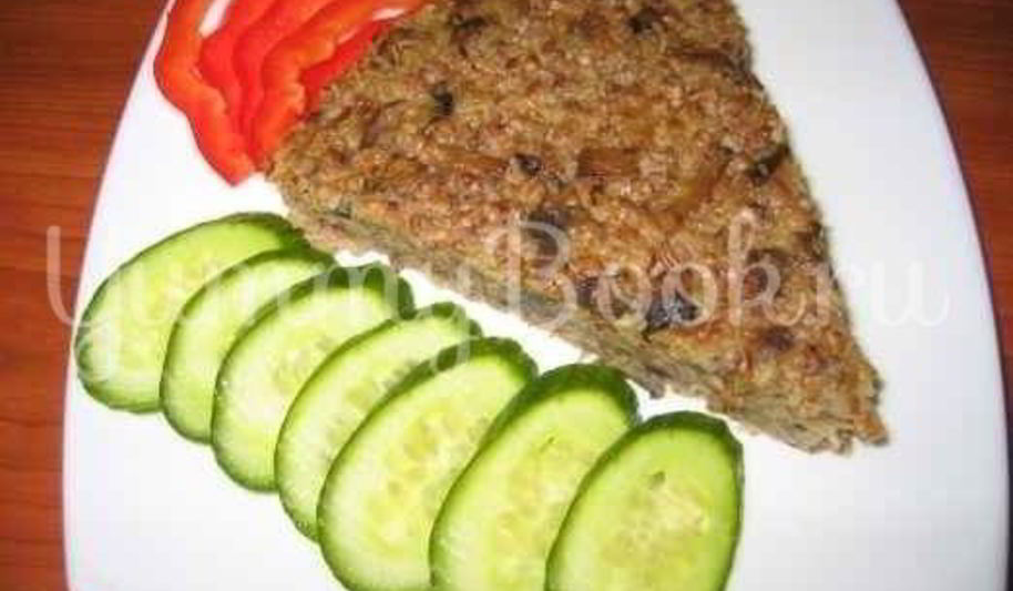 Рецепт запеканка гречневая с грибами