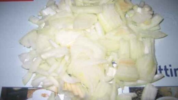 ШАГ 17. запеканка гречневая с грибами