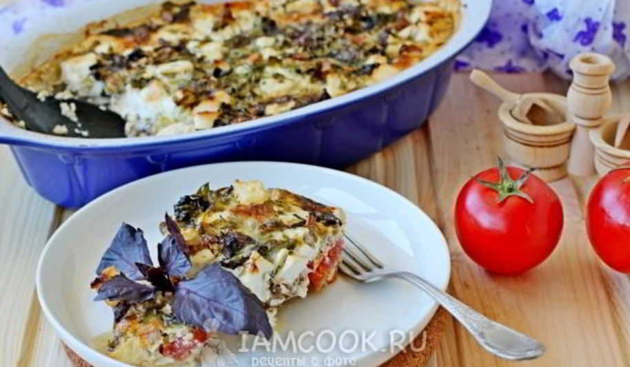 Рецепт запеканка из баклажанов по-болгарски