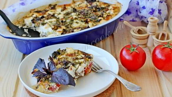 ШАГ 12. запеканка из баклажанов по-болгарски