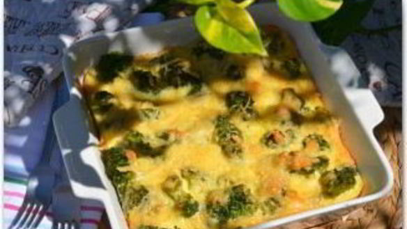 ШАГ 12. запеканка из брокколи в духовке