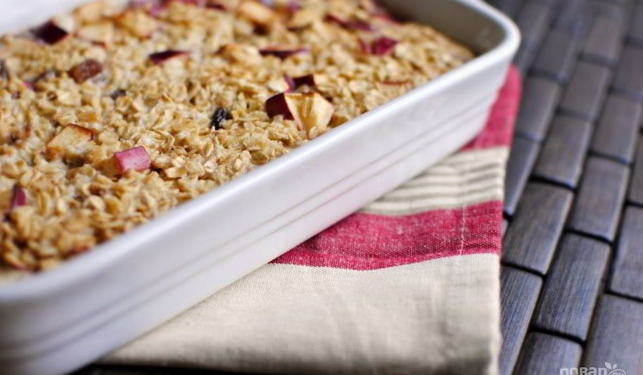 Рецепт запеканка из геркулеса