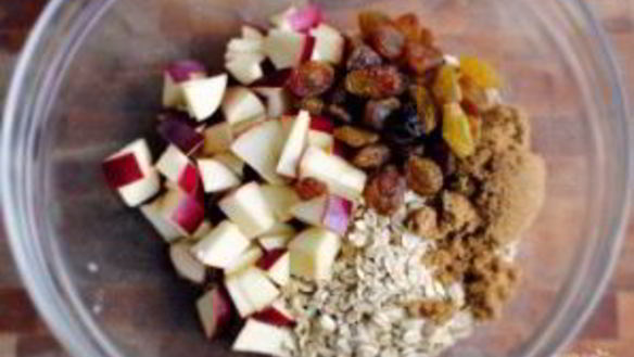 ШАГ 2. запеканка из геркулеса