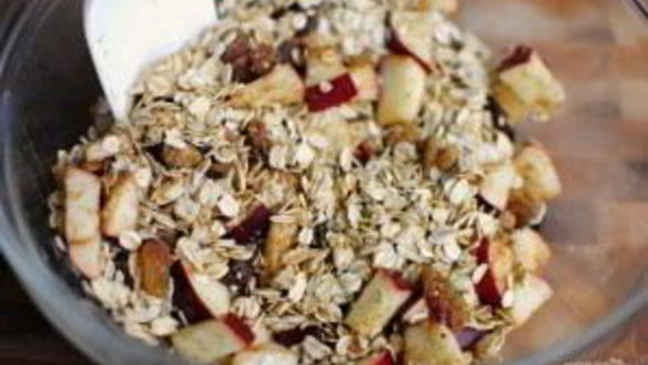 ШАГ 3. запеканка из геркулеса