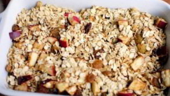 ШАГ 4. запеканка из геркулеса