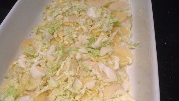 ШАГ 9. запеканка из говядины с пореем и хреном