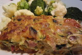 Запеканка из кабачков