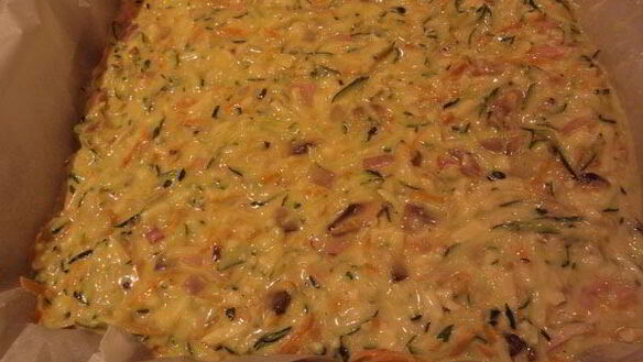 ШАГ 2. запеканка из кабачков