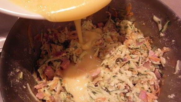 ШАГ 3. запеканка из кабачков