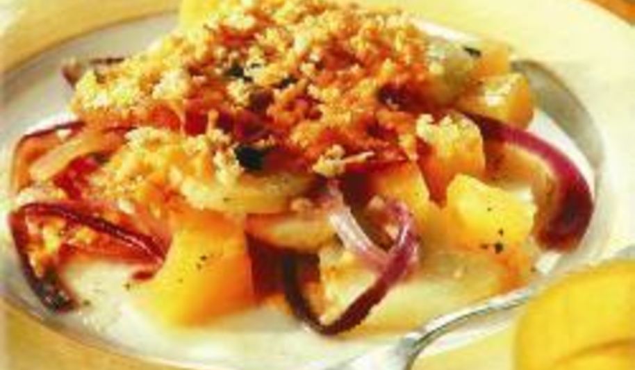 Рецепт запеканка из картофеля и тыквы