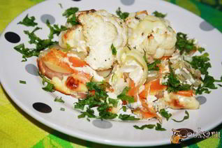 Запеканка из летних овощей с очень вкусной заливкой