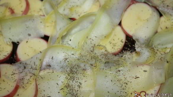 ШАГ 2. запеканка из летних овощей с очень вкусной заливкой