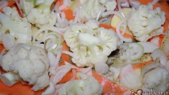 ШАГ 3. запеканка из летних овощей с очень вкусной заливкой