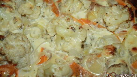 ШАГ 8. запеканка из летних овощей с очень вкусной заливкой