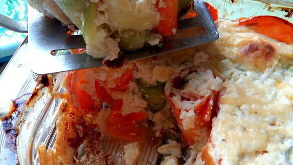 ШАГ 9. запеканка из овощных роллов