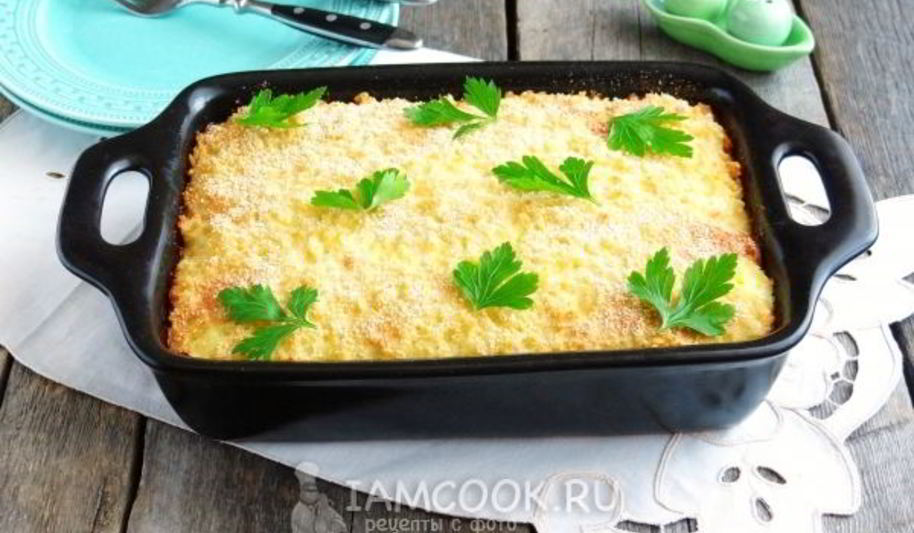 Рецепт запеканка из рыбного фарша