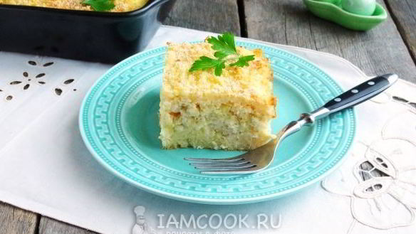 ШАГ 21. запеканка из рыбного фарша