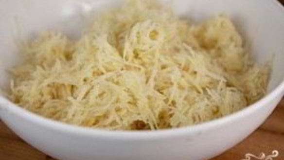 ШАГ 2. запеканка из сырого картофеля