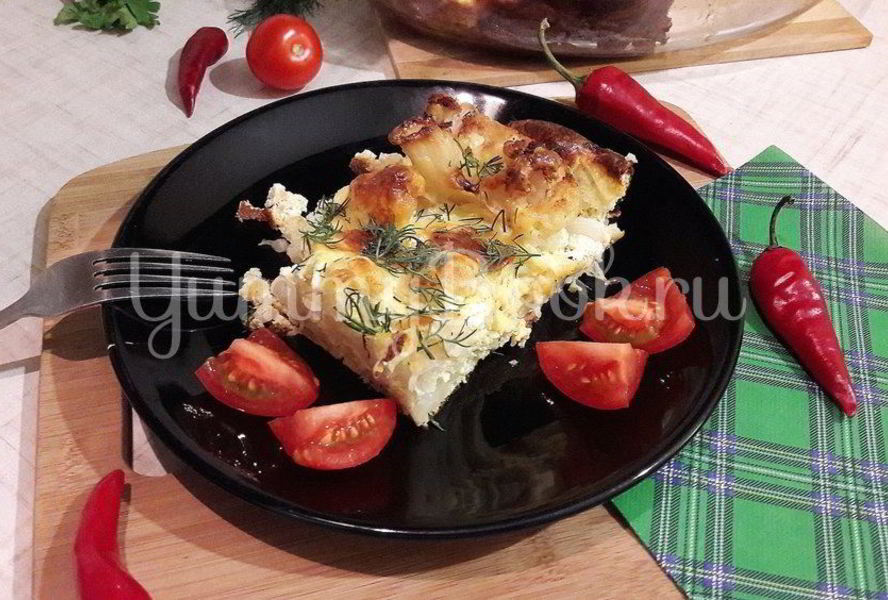 Запеканка из цветной капусты