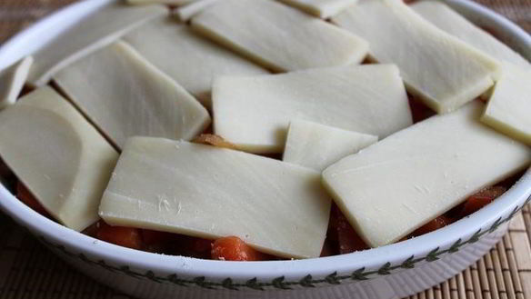 ШАГ 5. запеканка из тыквы и красной фасоли в пряной панировке