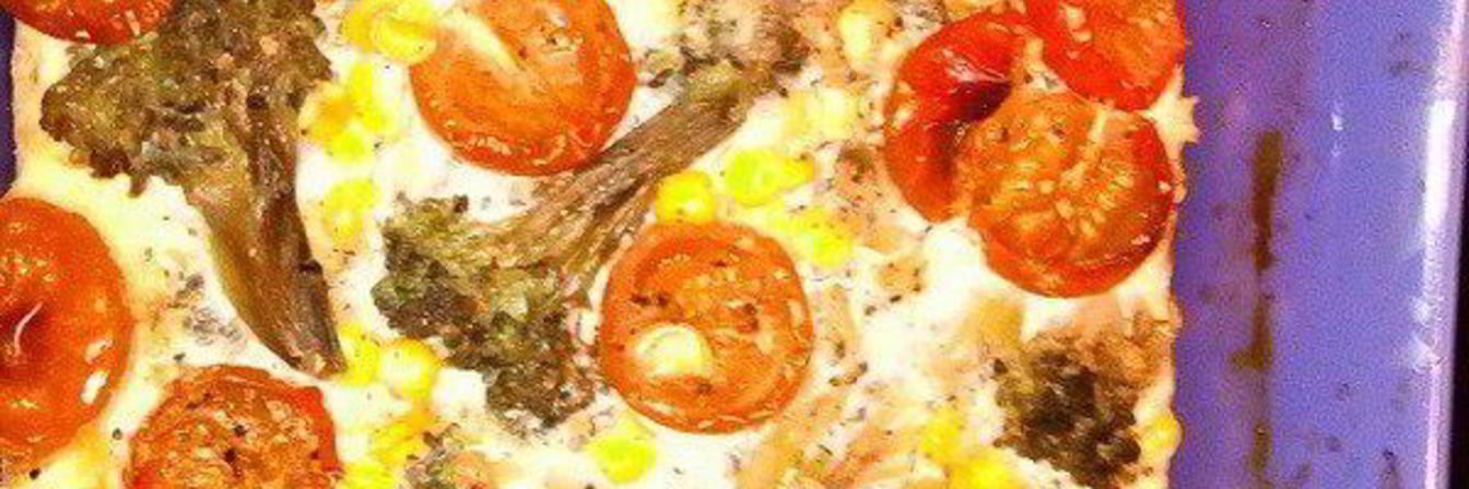 Запеканка Красный, желтый, зеленый