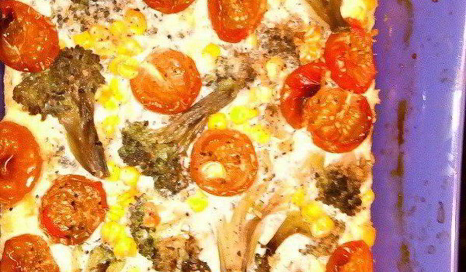 Рецепт запеканка красный, желтый, зеленый