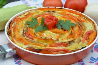 Запеканка Радужная