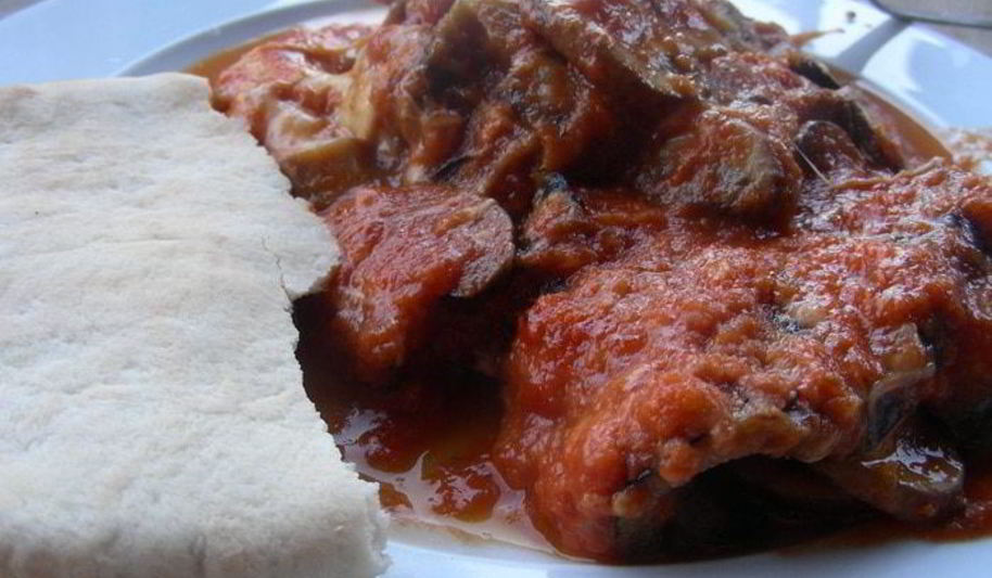 Рецепт запеканка с баклажанами, грибами и моцареллой