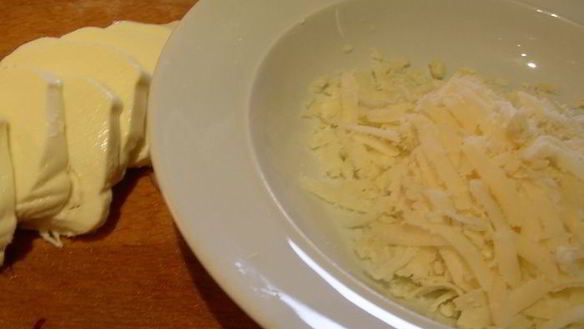 ШАГ 5. запеканка с баклажанами, грибами и моцареллой