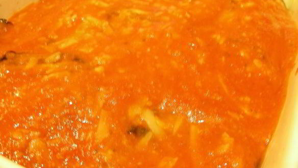 ШАГ 10. запеканка с баклажанами, грибами и моцареллой