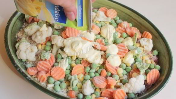 ШАГ 7. запеканка с голландским соусом