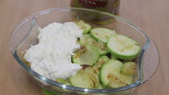 ШАГ 3. запеканка с гречкой и кабачком