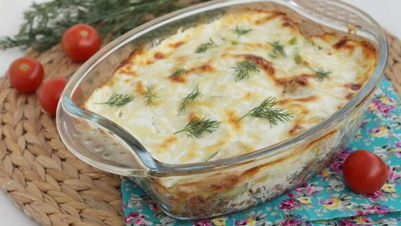 ШАГ 4. запеканка с гречкой и кабачком